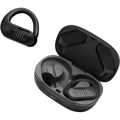 Écouteurs de sport sans fil JBL Endurance Peak II en noir - 30 heures d'autonomie(Reconditionné)