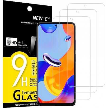 Lot 3 verres trempés pour Xiaomi Redmi Note 11 Pro - NEW'C(Reconditionné)