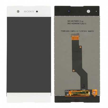 Écran Sony Xperia XA1 (G3121) Blanc LCD + Vitre Tactile