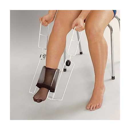 Aide au pansement pour personnes âgées et handicapées avec poignées longues et insert de pied(Reconditionné)