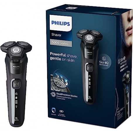 Afeitadora électrique Philips S5588/20 série 5000 pour utilisation à sec ou humide(Reconditionné)