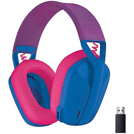 Bluetooth Wireless Gaming Headset Logitech G435 LIGHTSPEED - Blue(Refurbished)