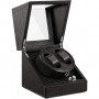 Box for Automatic Watches HBselect Lussuose Watch Winder Black PU Leather(Refurbished)