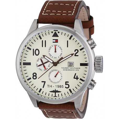 Men's watch leather strap Tommy Hilfiger (Refurbished)
