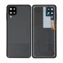 Back Glass Samsung Galaxy A12 (A125F) Black (Original Disassembled) - Like New