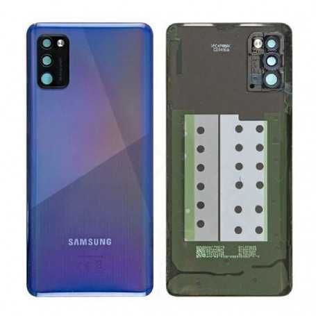 Back Glass Samsung Galaxy A41 (A415F) Prism Blue (Original Disassembled) - Grade A