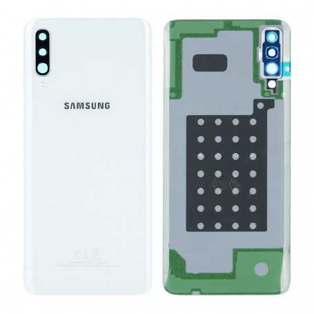 Vitre arrière Samsung Galaxy A70 (A705F) Blanc (Original démonte) - Grade AB