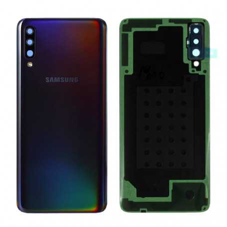 Vitre arrière Samsung Galaxy A70 (A705F) Noir (Original démonte) - Grade B