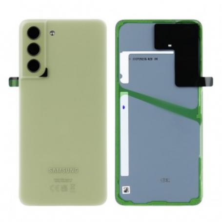 Vitre arrière Samsung Galaxy S21 FE 5G Olive (Original Démonté) - Grade A