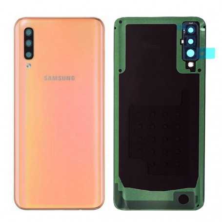 Rear glass Samsung Galaxy A50 (A505F) Coral (Service Pack)
