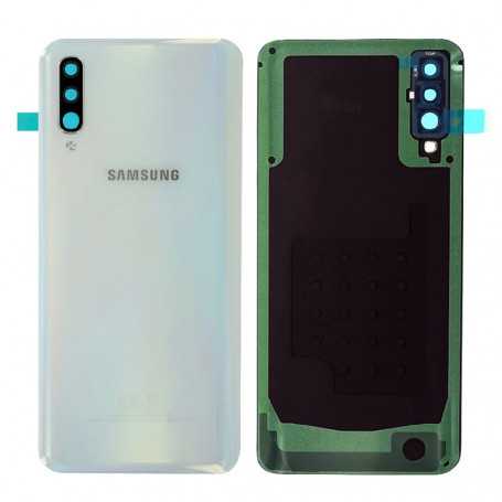 Samsung Galaxy A50 (A505F) Rear Glass Panel - White (Original Disassembled) - Grade A