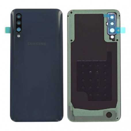 Vitre arrière Samsung Galaxy A50 (A505F) Noir (Original Démonté) - Grade AB