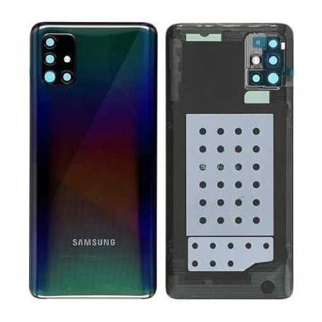 Samsung Galaxy A51 (A515F) Rear Glass Panel (Original Disassembled) - Prism Black (Grade AB)