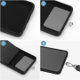Universal Patch for Phone Strap with Metal Ring - Transparent