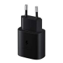 Fast Ultra Type C Power Adapter 25W - Samsung EP-TA800EBE - Black (BULK)