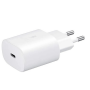 Type C Ultra Fast 25W Power Adapter - Samsung EP-TA800EWE - White (BULK)