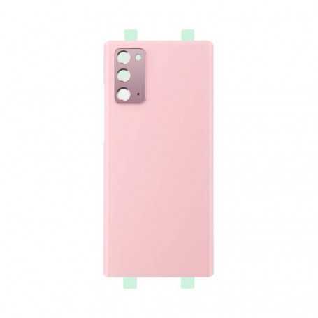 Rear Glass Samsung Galaxy Note 20 (N980F) Rose (No Logo)