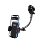 Universal Car Phone Mount with Suction Cup - Car Bracket LX-25 - Black