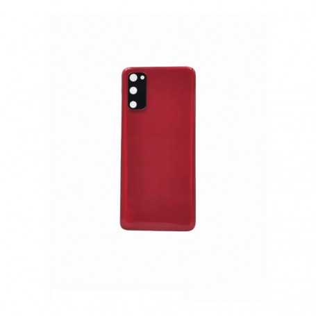 Vitre arrière Samsung Galaxy S20 Plus 4G/5G (G985/G986) Rouge (Sans Logo)