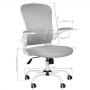 Comfort Office Chair - White and Gray