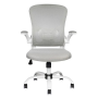 Comfort Office Chair - White and Gray