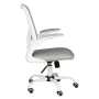 Chaise de Bureau Confort - Blanc et Gris