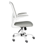 Comfort Office Chair - White and Gray