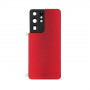 Vitre arrière Samsung Galaxy S21 Ultra 5G (G998B) Rouge (Sans Logo)