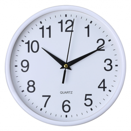 Horloge Blanche (30cm x 30cm)
