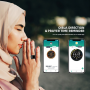 Smart Bague de Prière Islamique 20mm - Argent