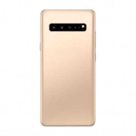 Vitre arrière Samsung Galaxy S10 (G977) Or (Sans Logo)