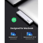 HUB Type-C 6 en 1 pour MacBook 3*USB-A + HDMI + USB-C + SD + TF - UGREEN 60560 - Gris