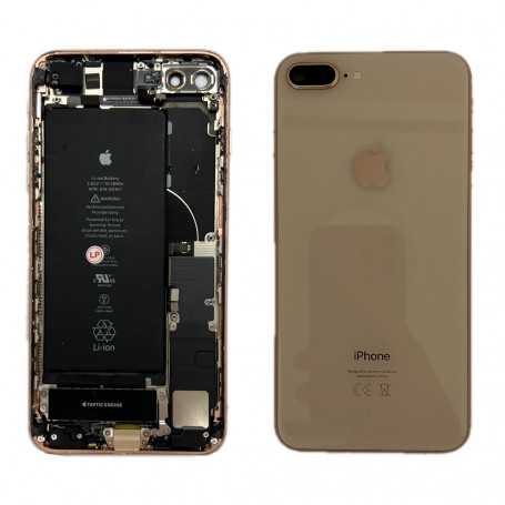Châssis Complet iPhone 8 Plus avec Batterie Or (Origine Demonté) - Grade A