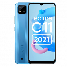 Realme C11 2021 32GB Blue Grade A with Box and Accessories - Affordable Smartphone Deal