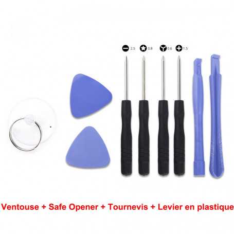 Ventouse + Safe Opener + Tournevis + Levier en plastique