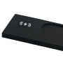 Chargeur à Induction 2 en 1 - Pixika 168939 - 3 Ports USB + 1 Port Micro - Noir