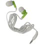 3.5mm Jack Wired Earphones - Pixika - In-Ear with Storage Box - Green