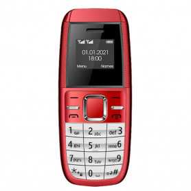 Mini Feature Phone L8STAR BM200 2G Dual Nano SIM - Rouge