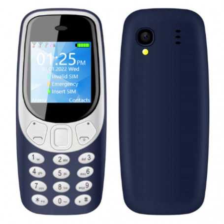 Mini téléphone portable Q3308 Pro Bleu