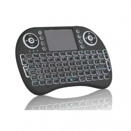 Mini French AZERTY Wireless Keyboard - Black