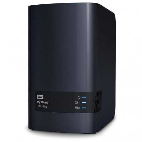 Disque Dur NAS WD My Cloud EX2 Ultra 4 To 3.5In 2 Pieces 2 To RED / 2 Ports USB3.0