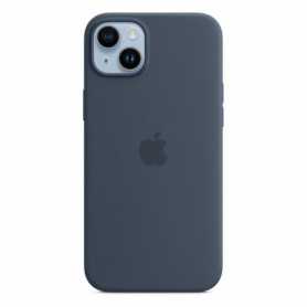 Coque en Silicone MagSafe iPhone 14 Plus Bleu – Protection Stylée Apple