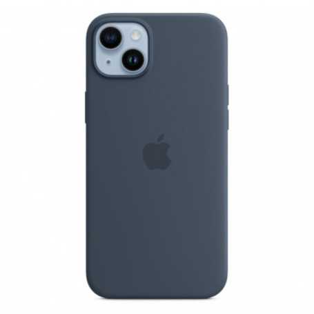 Coque en Silicone avec MagSafe iPhone 14 Plus Bleu (Apple)