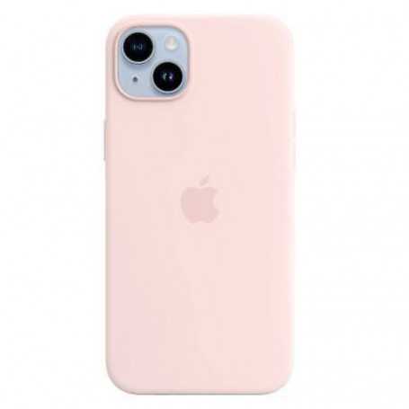 Coque en Silicone avec MagSafe iPhone 14 Plus Rose (Apple)