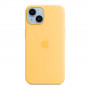 Coque en Silicone avec MagSafe iPhone 14 Orange (Apple)