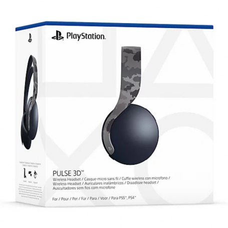 Casque Sans Fil SONY PULSE 3D pour PS5 - Gris Camo