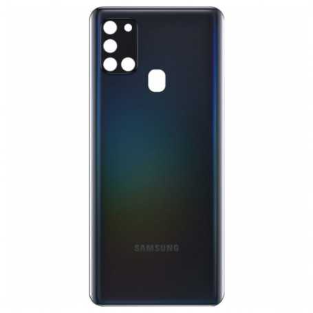 Vitre arrière Samsung Galaxy A21s Noir (Original Démonté) - Grade AB