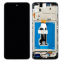 Screen Motorola Moto E40 With Chassis Black (Service Pack) - 5D68C19457