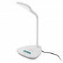 Lampe de Bureau avec chargeur à induction Pixika 10W - 142884 - Blanc