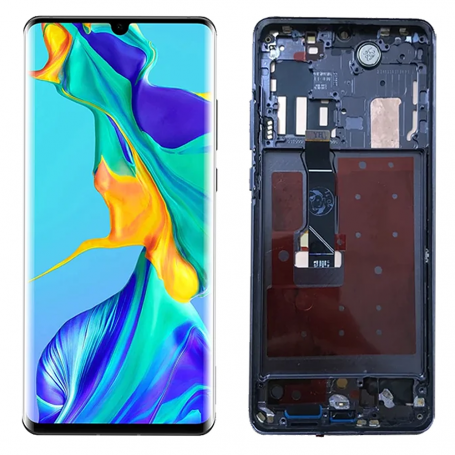 Screen Huawei P30 Pro Blue Pearl on Chassis (Refurbished) with Fingerprint Sensor